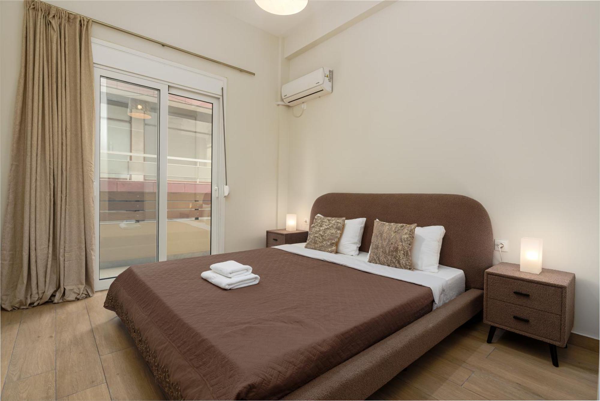 Cozy New Apartment Nearby Metro Athen Eksteriør bilde